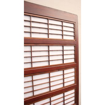 障子枠付鉄格子戸　W432 