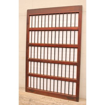 障子枠付鉄格子戸　W432 