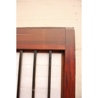 障子枠付鉄格子戸　W432 