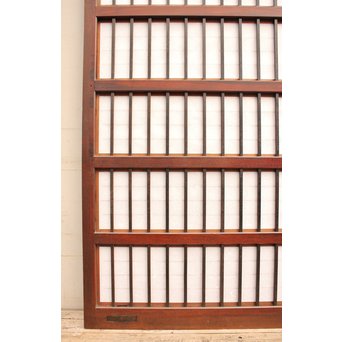 障子枠付鉄格子戸　W432 