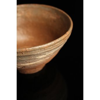 出雲焼刷毛目茶碗　K226 