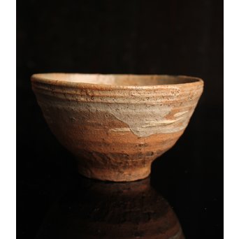 出雲焼刷毛目茶碗　K226 