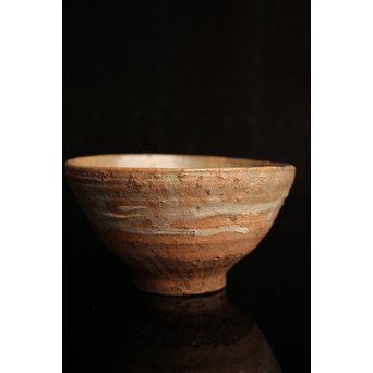 出雲焼刷毛目茶碗　K226 