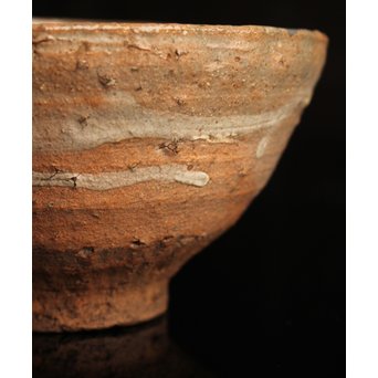 出雲焼刷毛目茶碗　K226 