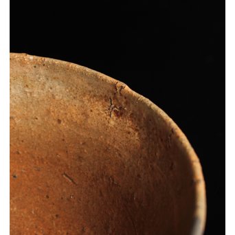 出雲焼刷毛目茶碗　K226 