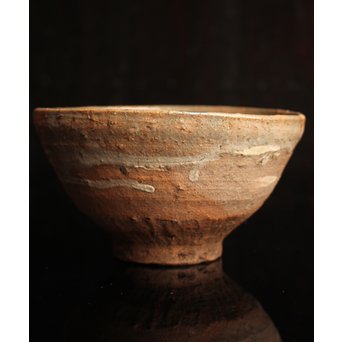 出雲焼刷毛目茶碗　K226 