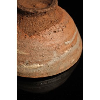 出雲焼刷毛目茶碗　K226 