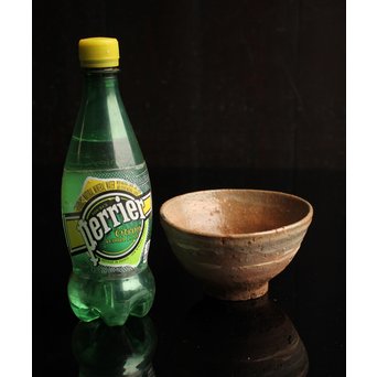 出雲焼刷毛目茶碗　K226 