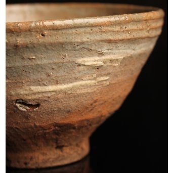 出雲焼刷毛目茶碗　K226 