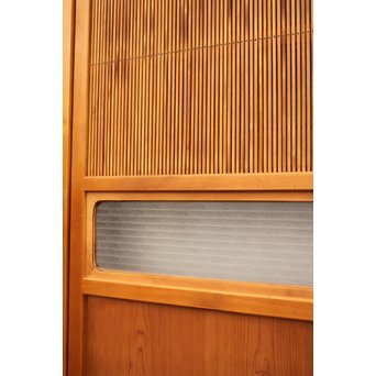 上質障子枠付万本格子戸　2枚1組　L733 