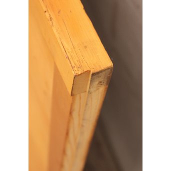 上質障子枠付万本格子戸　2枚1組　L733 