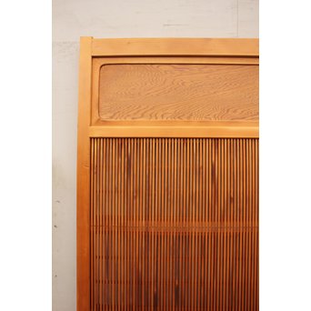 上質障子枠付万本格子戸　2枚1組　L733 