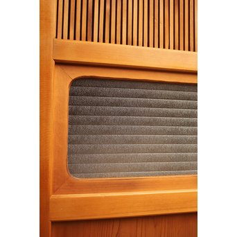 上質障子枠付万本格子戸　2枚1組　L733 