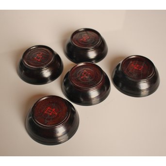 角偉三郎　悟りの5つ星　楪子/チャツ5客1組　S2648 