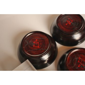 角偉三郎　悟りの5つ星　楪子/チャツ5客1組　S2648 