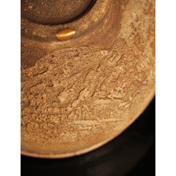 波千鳥蒔絵継古唐津片口/茶碗　K237 