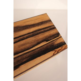 作家物　指物黒柿短冊箱　S2664 