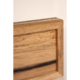 作家物　指物黒柿短冊箱　S2664 