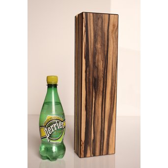 作家物　指物黒柿短冊箱　S2664 