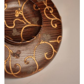 素生地唐草模様　御祝椀10客　S2670 