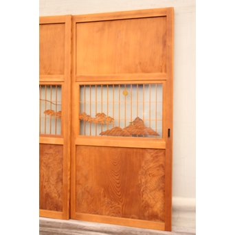 書院デザイン風帯戸　4枚1組　B810 