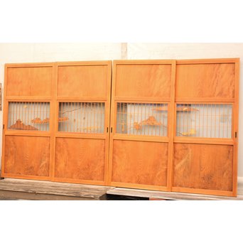 書院デザイン風帯戸　4枚1組　B810 