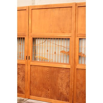 書院デザイン風帯戸　4枚1組　B810 