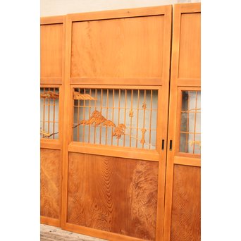 書院デザイン風帯戸　4枚1組　B810 