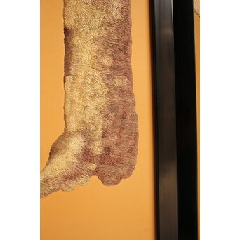 明治刺繍工芸 衝立屏風　S2678 