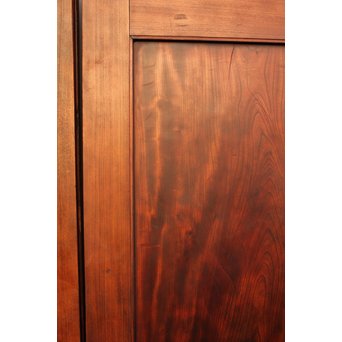 超特大欅一枚板　総欅門扉2枚1組　W445 