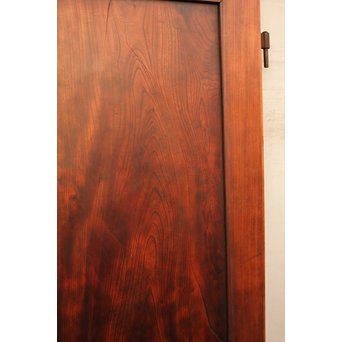 超特大欅一枚板　総欅門扉2枚1組　W445 