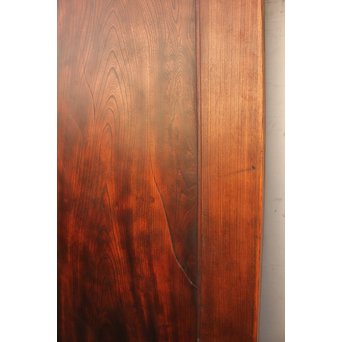 超特大欅一枚板　総欅門扉2枚1組　W445 