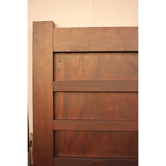 超特大欅一枚板　総欅門扉2枚1組　W445 