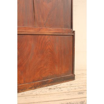 上杢欅と黒柿の茶箪笥　I374 