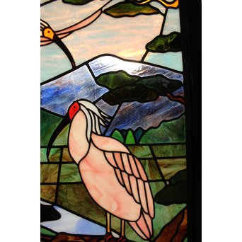 トキのステンドグラス　GD891 