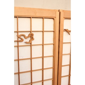 投網神代杉仕様上手書院　4枚1組　R1747 