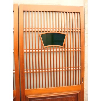 上手細分化色ガラス建具　2枚1組　GD892 