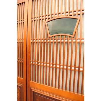 上手細分化色ガラス建具　2枚1組　GD892 