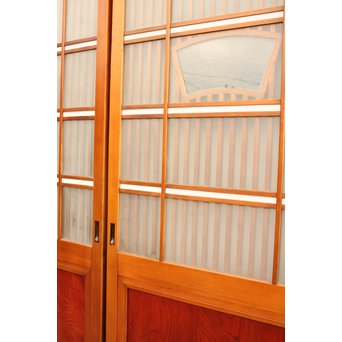 上手細分化色ガラス建具　2枚1組　GD892 