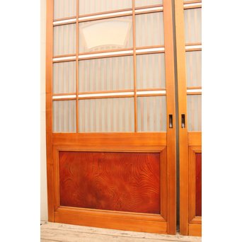 上手細分化色ガラス建具　2枚1組　GD892 