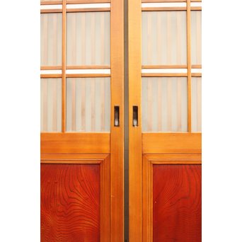 上手細分化色ガラス建具　2枚1組　GD892 