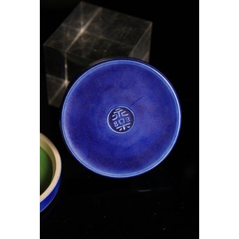 永楽善五郎造　兎交趾焼香合　K248 