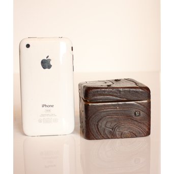 波千鳥象嵌の箱　S2682 