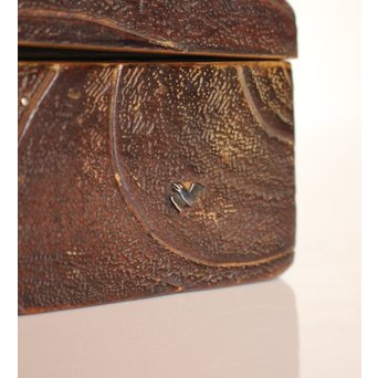 波千鳥象嵌の箱　S2682 