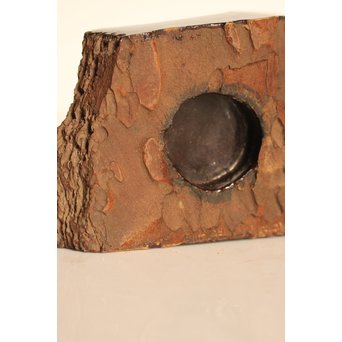 名木袖摺松蝉蒔絵香合　K258 