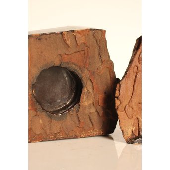 名木袖摺松蝉蒔絵香合　K258 