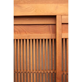 欅使いの格子くぐり戸　W457YD 