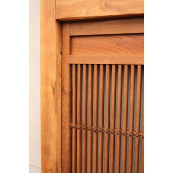 欅使いの格子くぐり戸　W457YD 