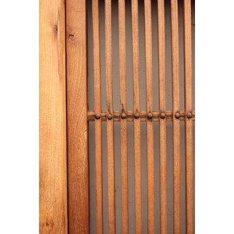 欅使いの格子くぐり戸　W457YD 