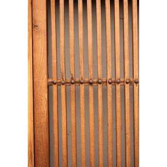 欅使いの格子くぐり戸　W457YD 